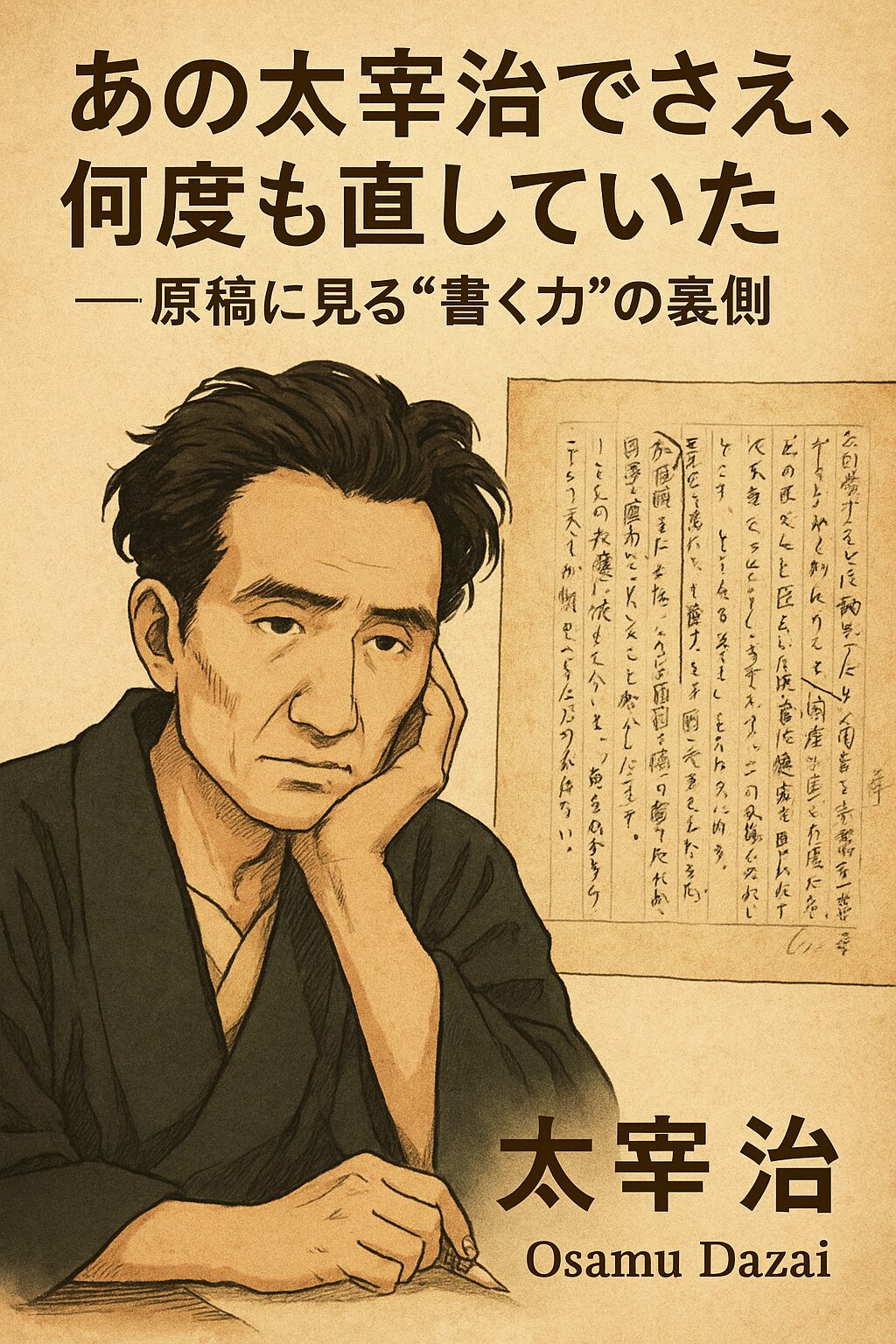 あの太宰治でさえ、何度も直していた――原稿に見る“書く力”の裏側