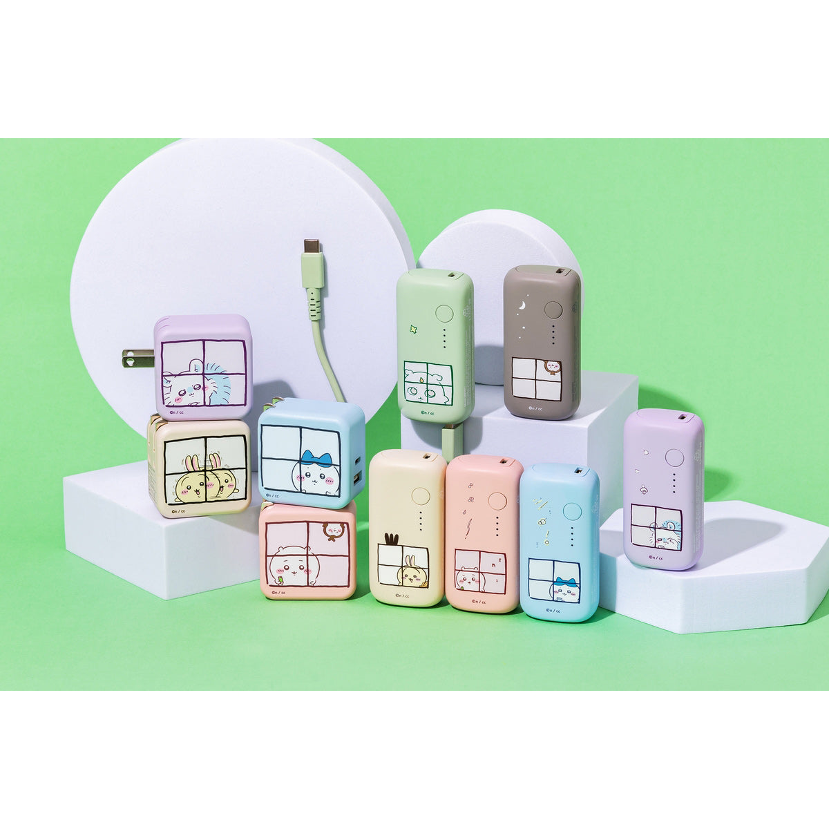 ちいかわ 5000mAh/20W モバイルバッテリー（ハチワレ） | ちいかわ