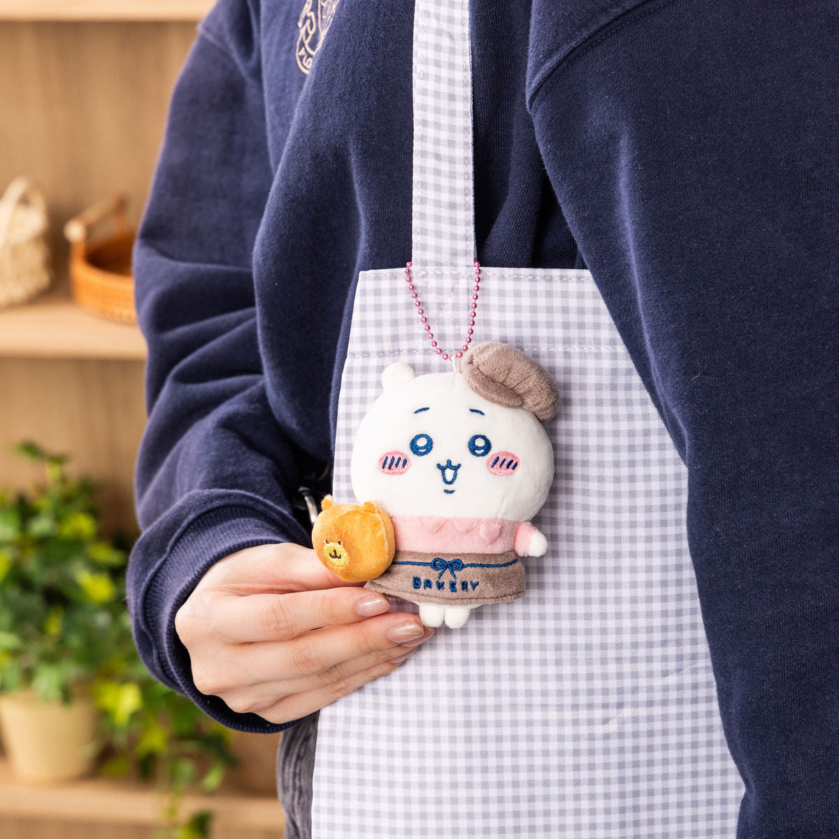 ちいかわ ちいかわベーカリー スタッフさんなマスコット（ハチワレ