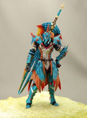 モンハン3Gフル可動アクションフィギュア ラギアシリーズ装備ハンター