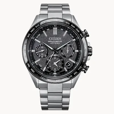 ATTESA Gray Dial Super Titanium Bracelet CC4058-67X | CITIZEN