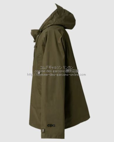 CDGコムデギャルソン限定アルファ アノラック ジャケット-カーキ