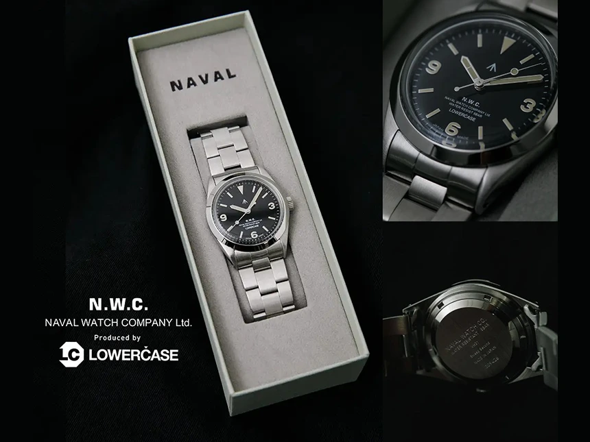 NAVAL WATCH produced by LOWERCASE」第四弾登場