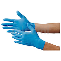 ダンロップ NS370ニトリル極薄手袋 LL ブルー (100枚入) | ダンロップ