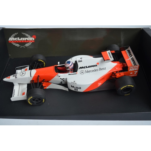 3x Paul's Model Art 1/18 diecast Formula 1 McLaren Collection