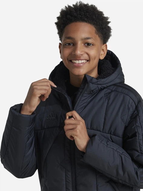 Дитяча парка для хлопчика Adidas J Tiro Coat IV9509 128 см Чорна