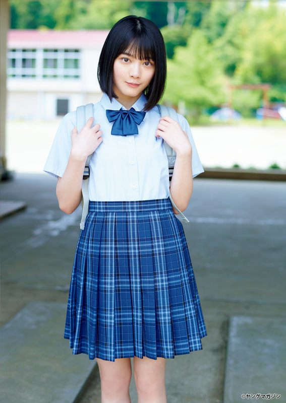 欅坂46二期生・森田ひかる、「青春まっしぐら」の制服姿で抜群の透明感