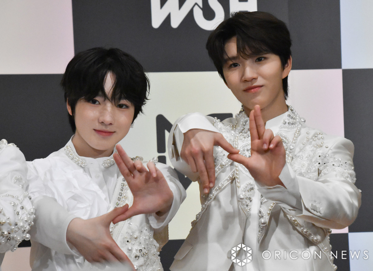 NCT WISH、緊張の初囲み取材に記者陣ほっこり “マンネ”サクヤの