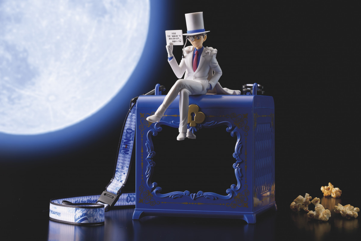 USJ『名探偵コナン』フード情報 怪盗キッドのポップコーンバケツ