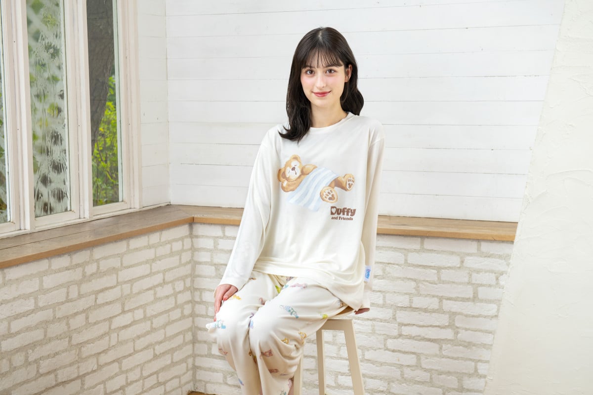 ダッフィー×ジェラピケが初コラボ！ダフフレの“すやすや姿”がふわもこ