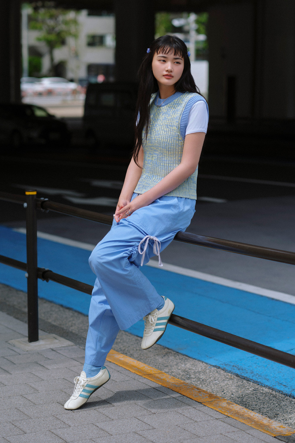 櫻坂46山崎天、「adidas Originals」スニーカーの広告に起用