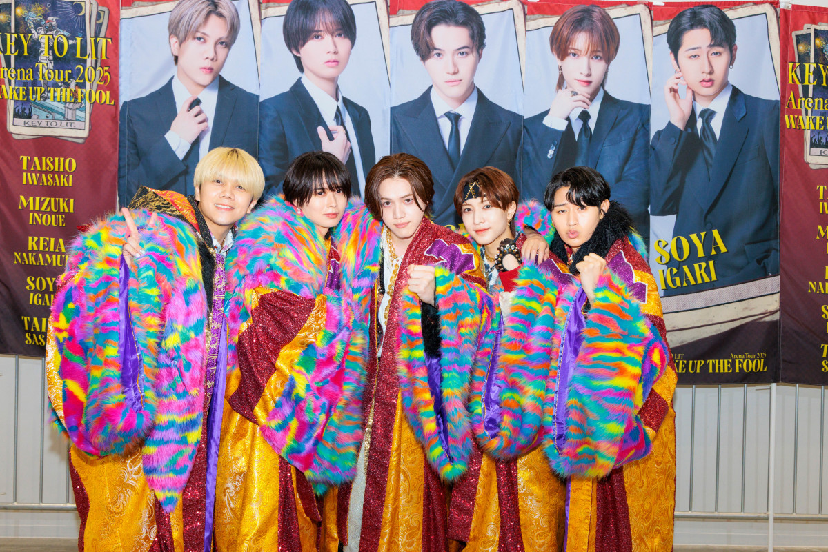 KEY TO LIT、初のアリーナツアーで決意表明 猪狩蒼弥「いつかは絶対に