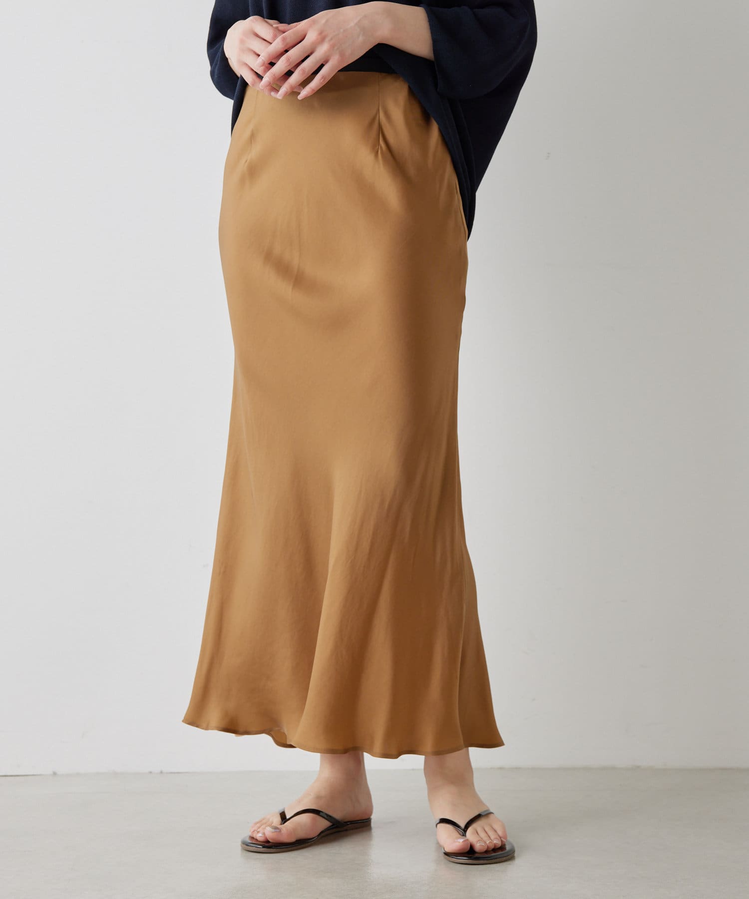 キュプラバイアスマーメイドスカート | Drawing Numbers(ドローイング