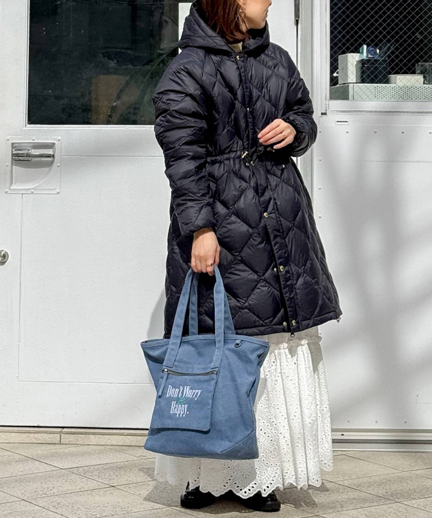 TAION/タイオン】別注ミドル丈Aラインフードダウン | NOLLEY'S