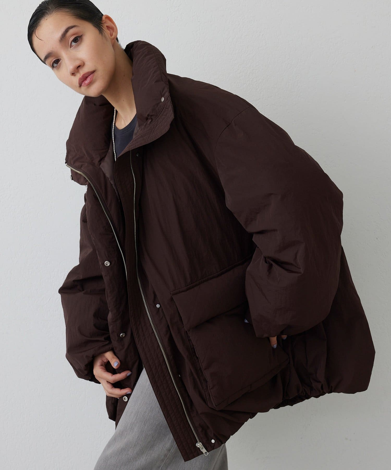 THE PAUSE】ミドルダウンコート | Whim Gazette(ウィム ガゼット