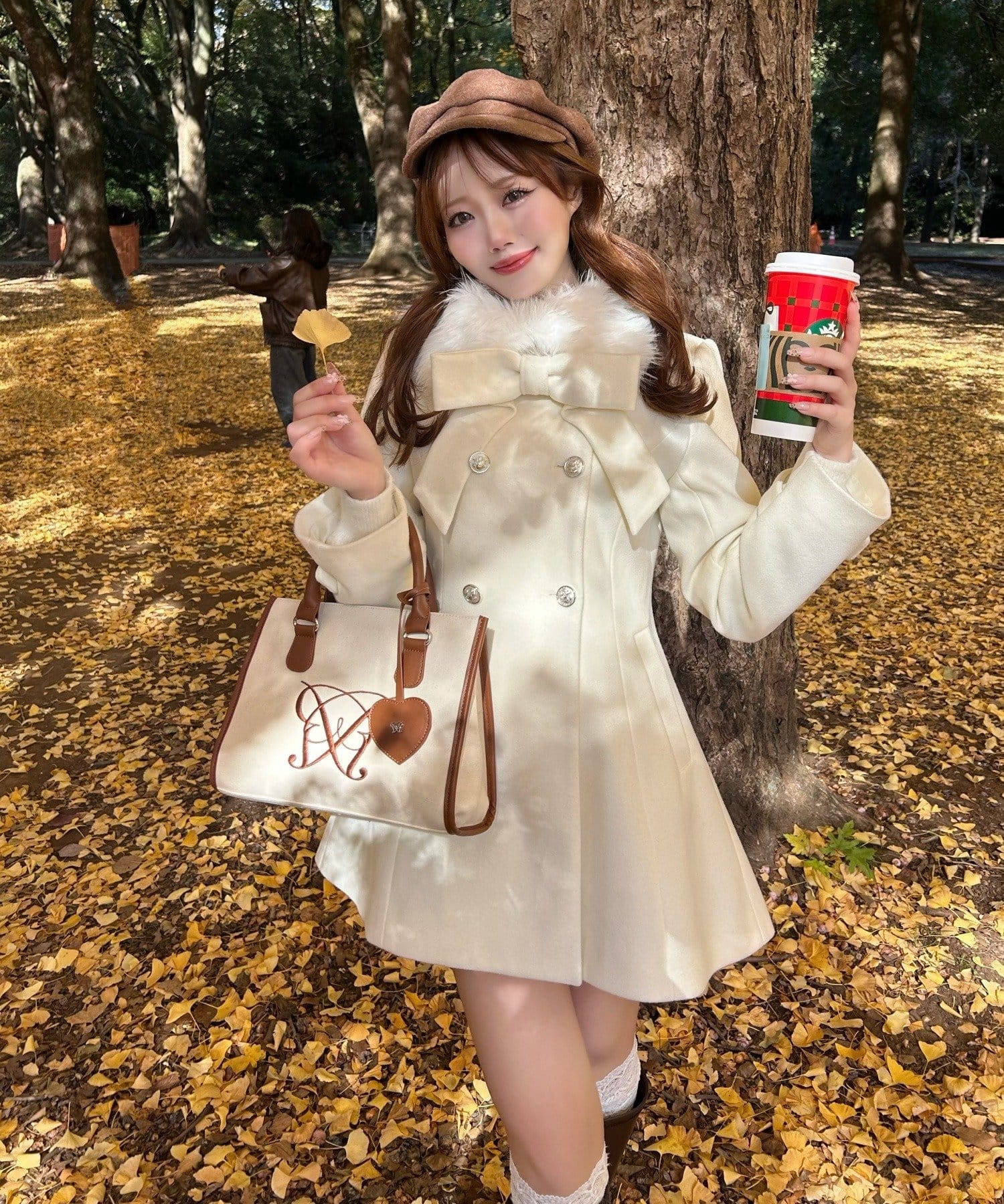 インフルエンサー企画】Keru マルチwayリボンミドルコート | OLIVE des