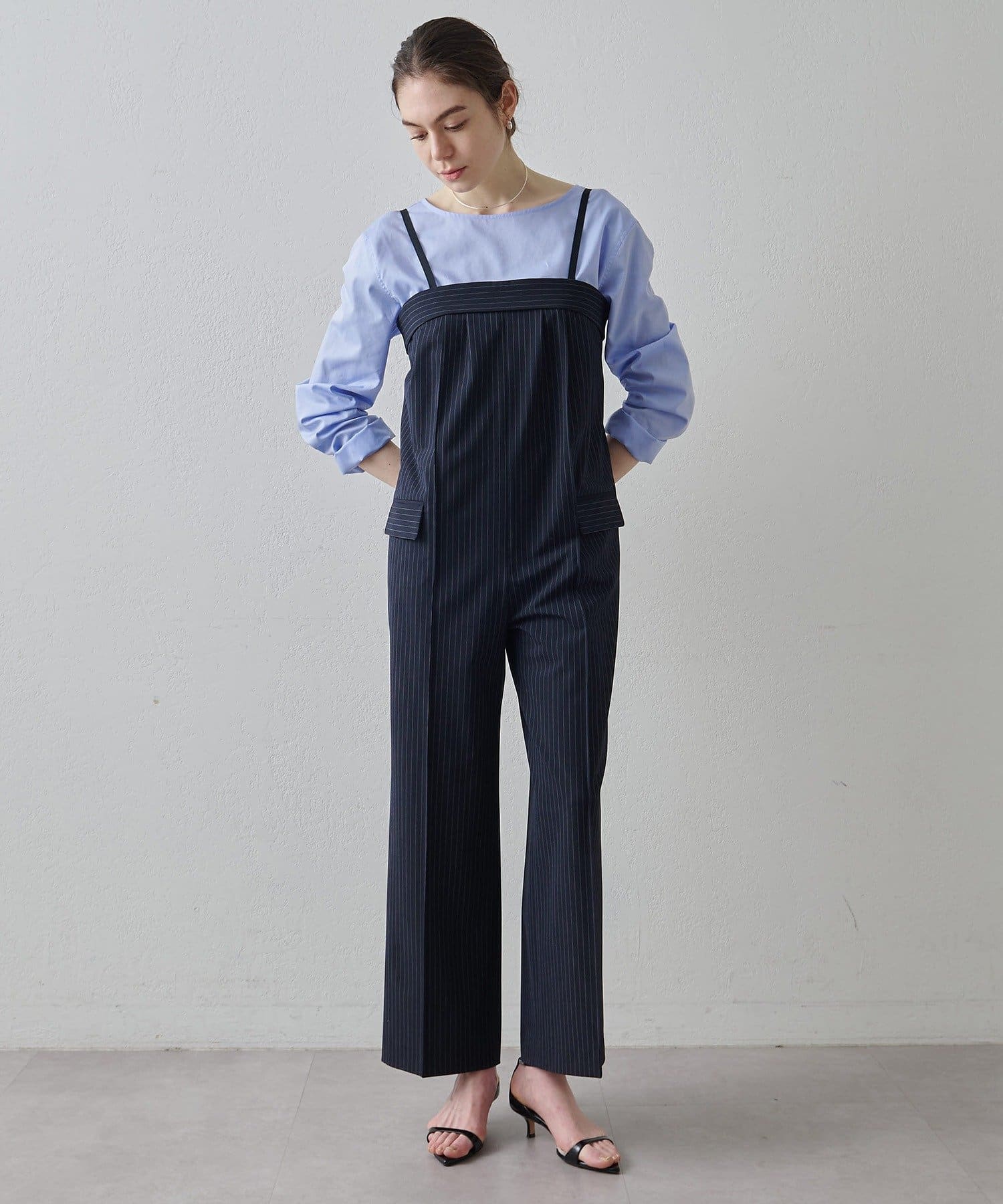 インフルエンサーコラボ】ストレッチクロスコンビネゾン | Drawing