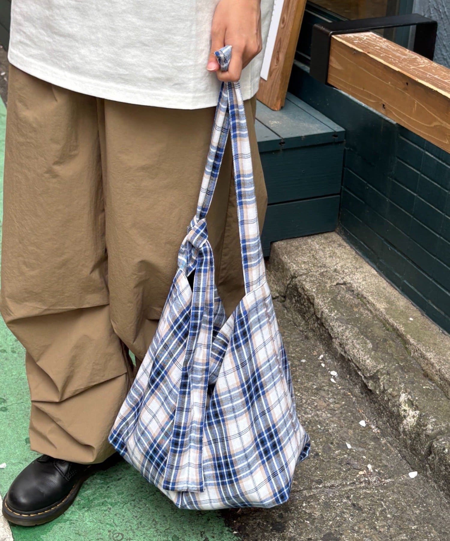 UNISEX】チェック柄ショルダーバッグ | CIAOPANIC TYPY(チャオパニック