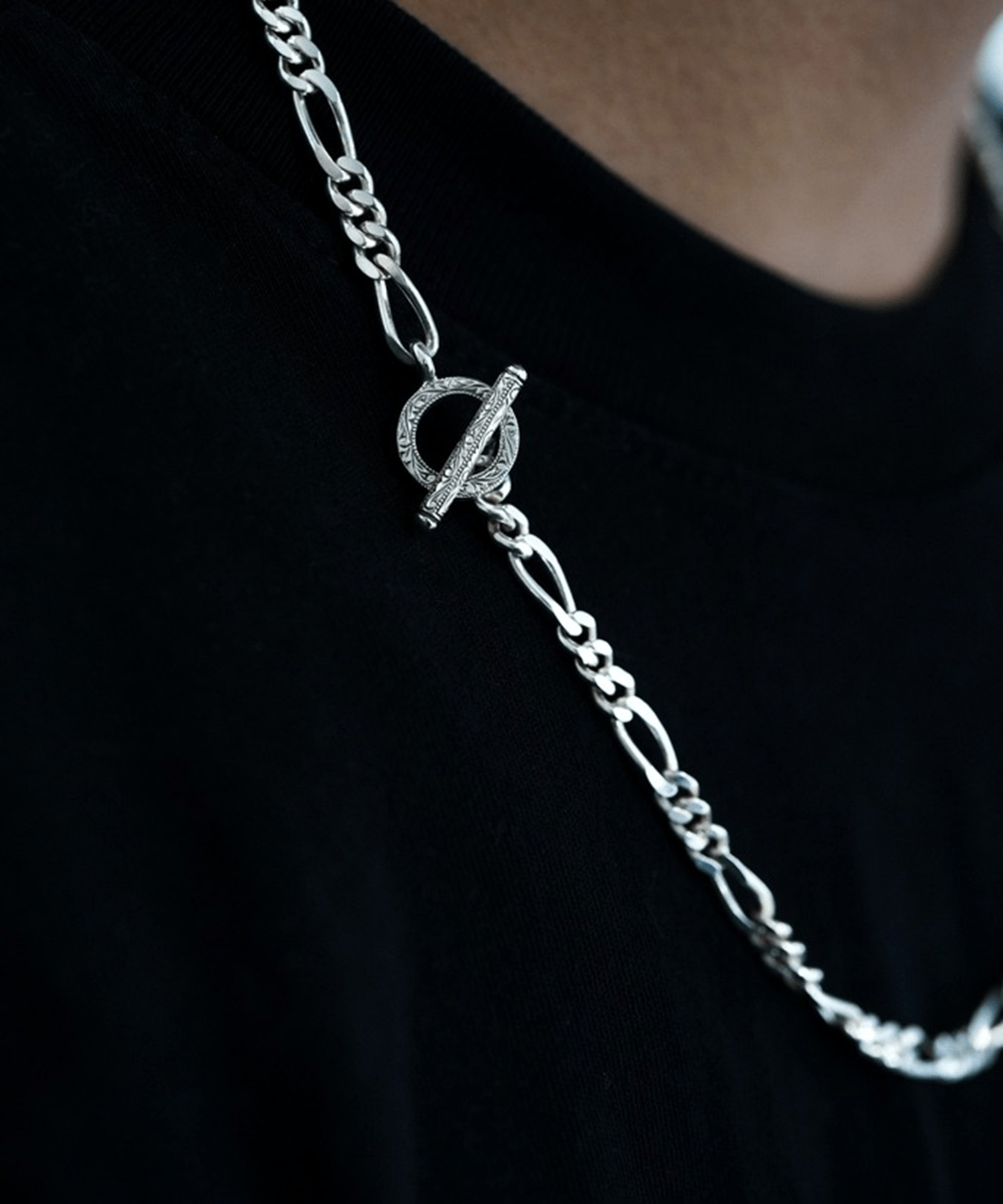 Figaro Wide Chain(FREE SILVER): Antidote BUYERS CLUB: MENS｜CONZ