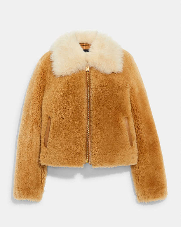 公式】COACH – コーチ | シアリング ブルゾン