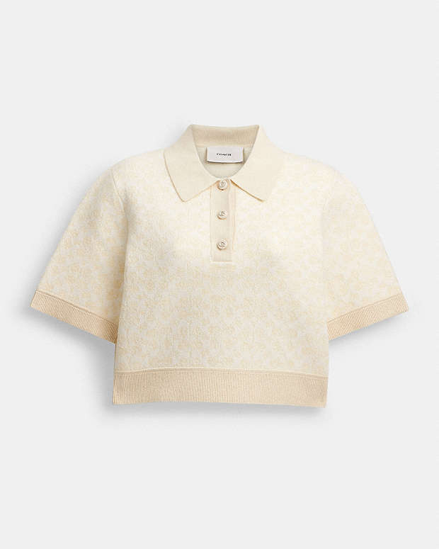 公式】COACH – コーチ | スポーティー クロップド ポロ