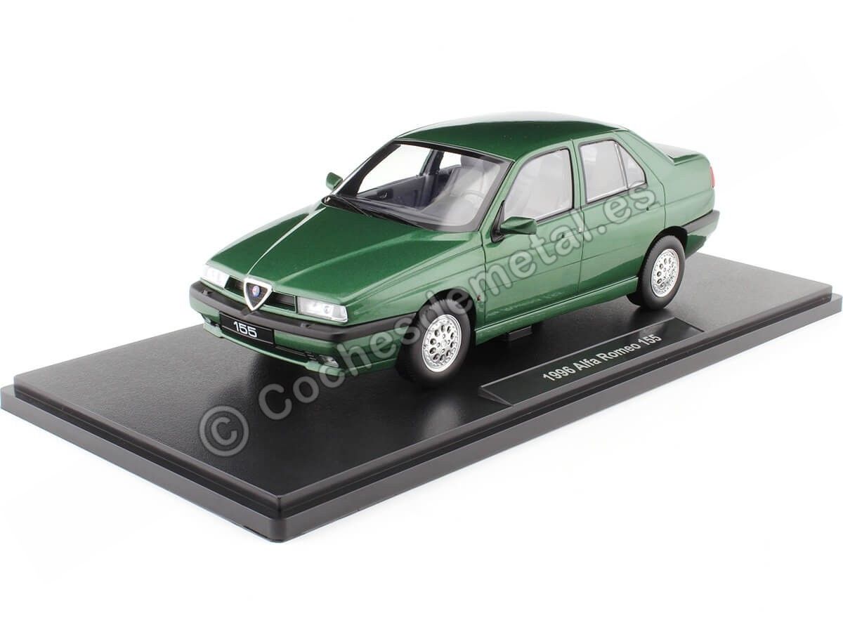 1996 Alfa Romeo 155 Verde 1:18 - Réplica Coche Escala Triple-9