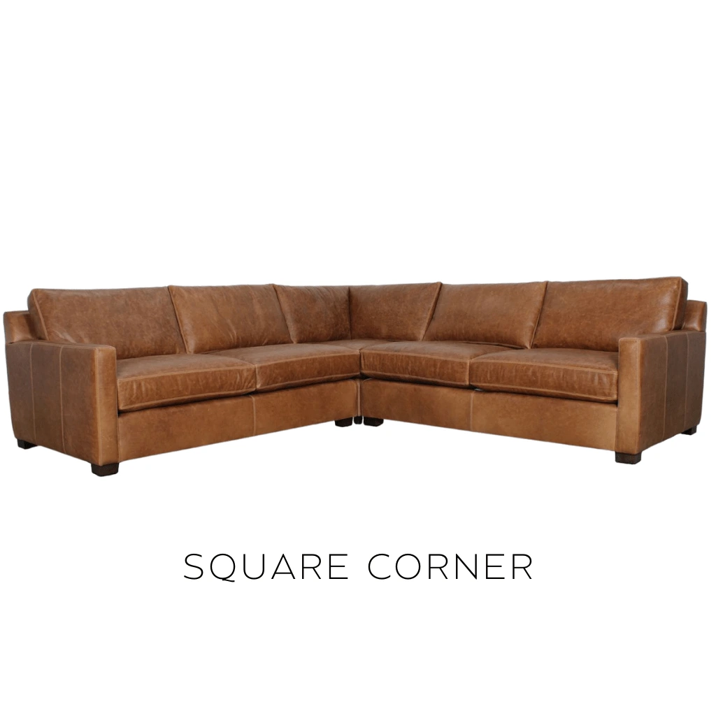 Brevard Leather Sectional