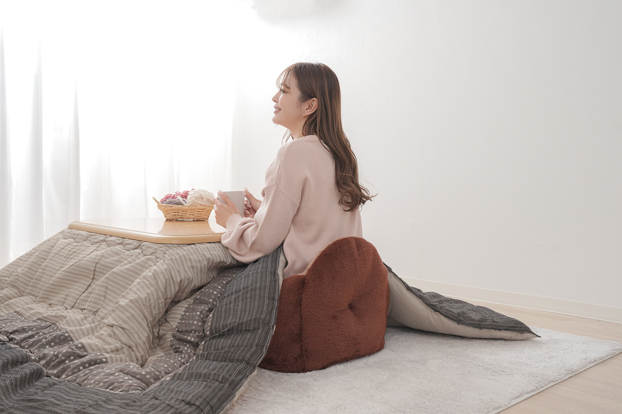 シャープ公式通販】 あったかふわふわ腰ボアクッション|Y9-CLSF32