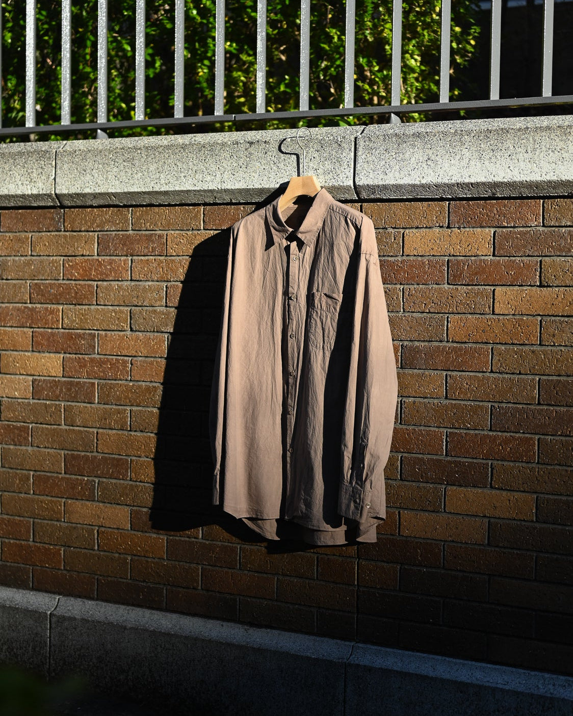 YOKO SAKAMOTO - REGULAR COLLAR SHIRT | COELACANTH ヨーコサカモト