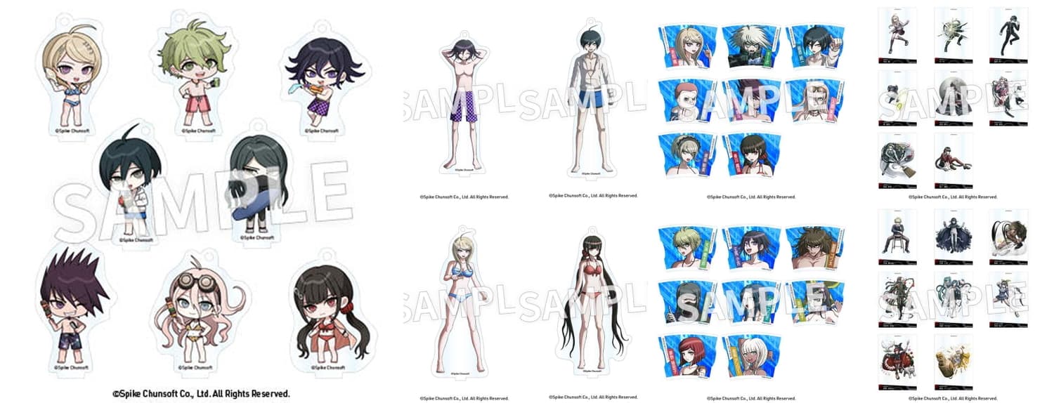 ニューダンガンロンパV3 王馬小吉ら全16キャラの水着グッズ 10月発売!