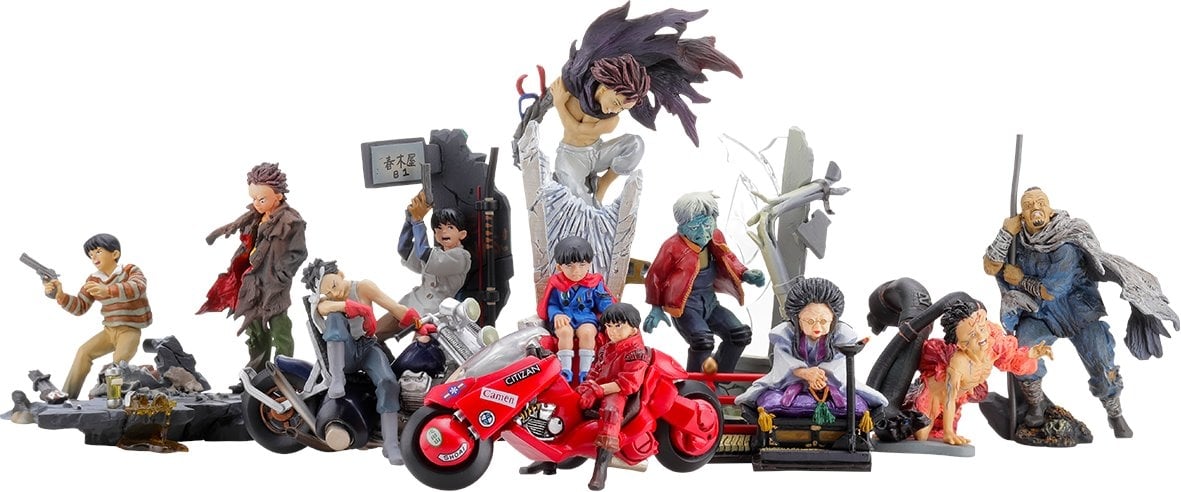 AKIRA』海洋堂 傑作フィギュア 7月再販!PART.1～4復刻、名場面が蘇る