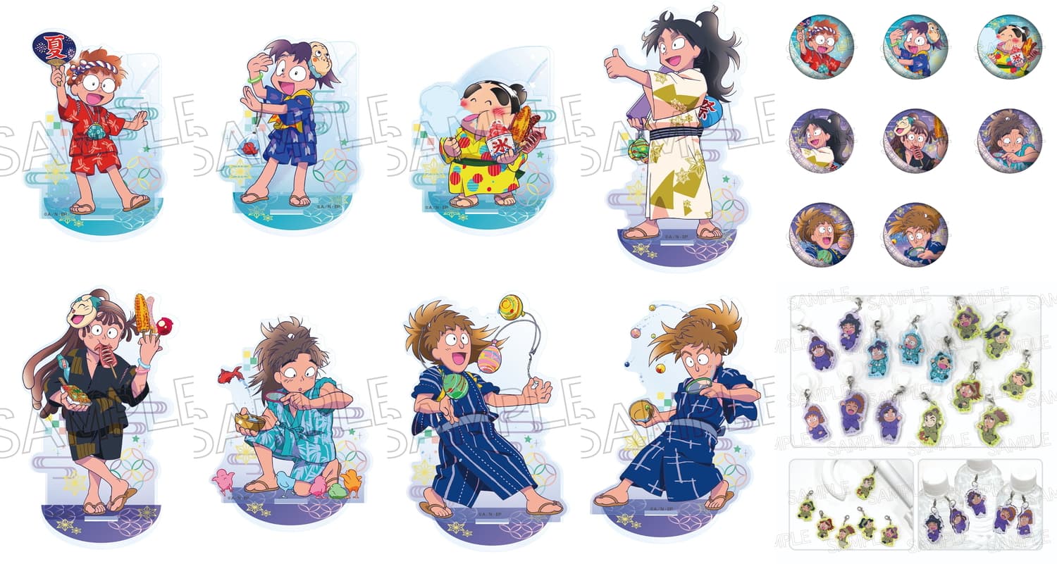 忍たま乱太郎 久々知兵助らが浴衣＆甚平姿に! 夏祭りの段グッズ 8月発売