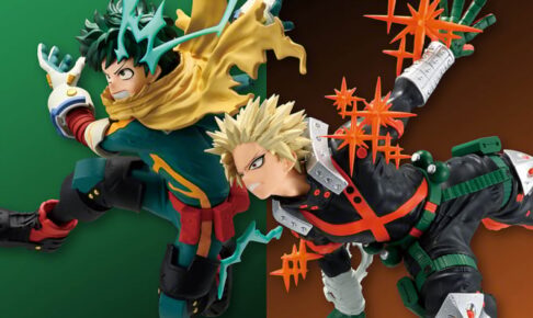 ヒロアカ 最終決戦に臨むデク & 爆豪のGiGO限定フィギュア 9月22日登場!