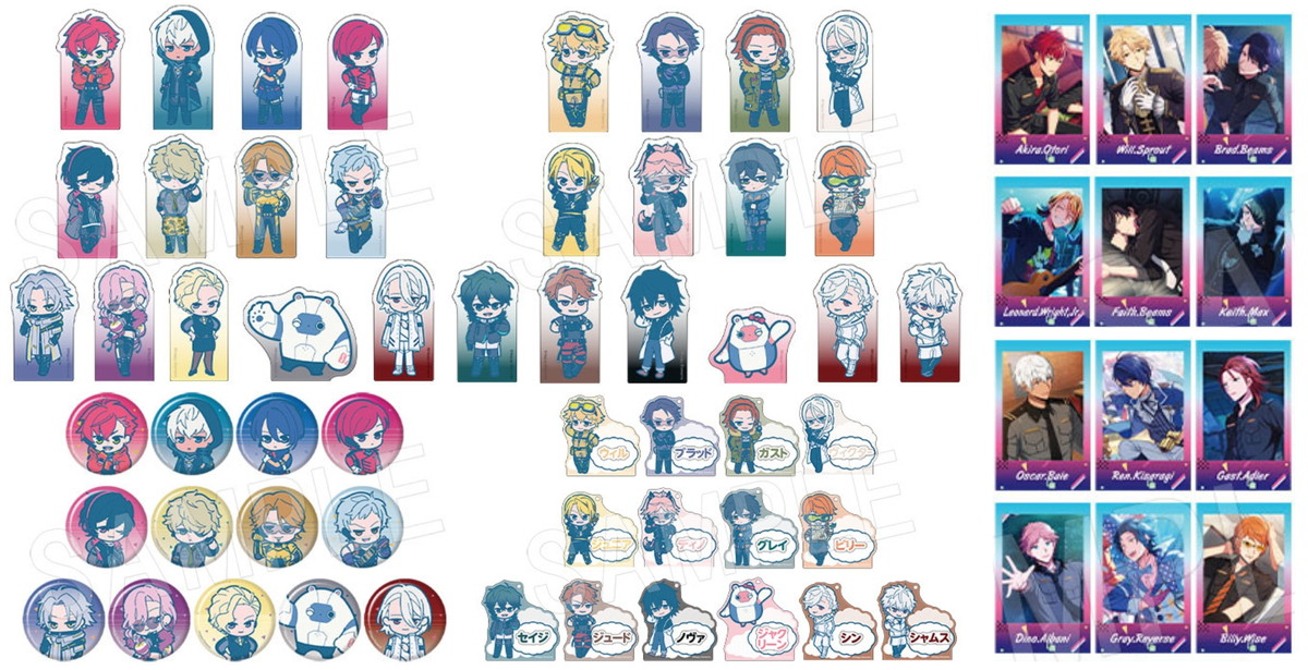 エリオスR ミニキャラ Ver. ポップアップ描き起こしグッズ 4月一般発売!