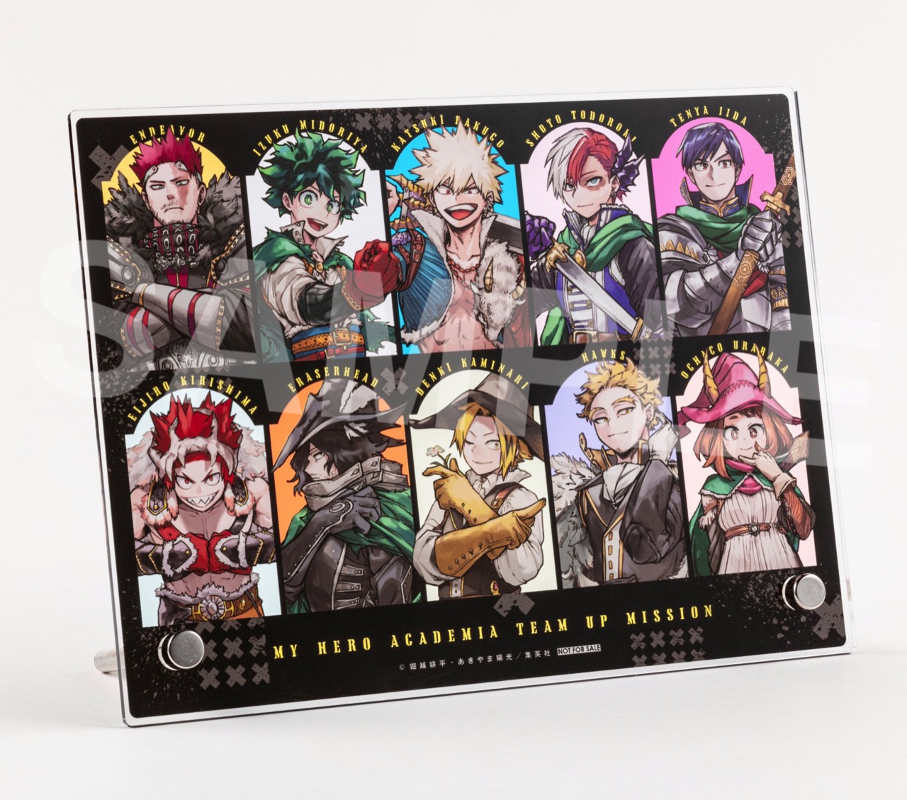 最強ジャンプ 12月号「僕のヒーローアカデミア」カレンダーが付録に登場!