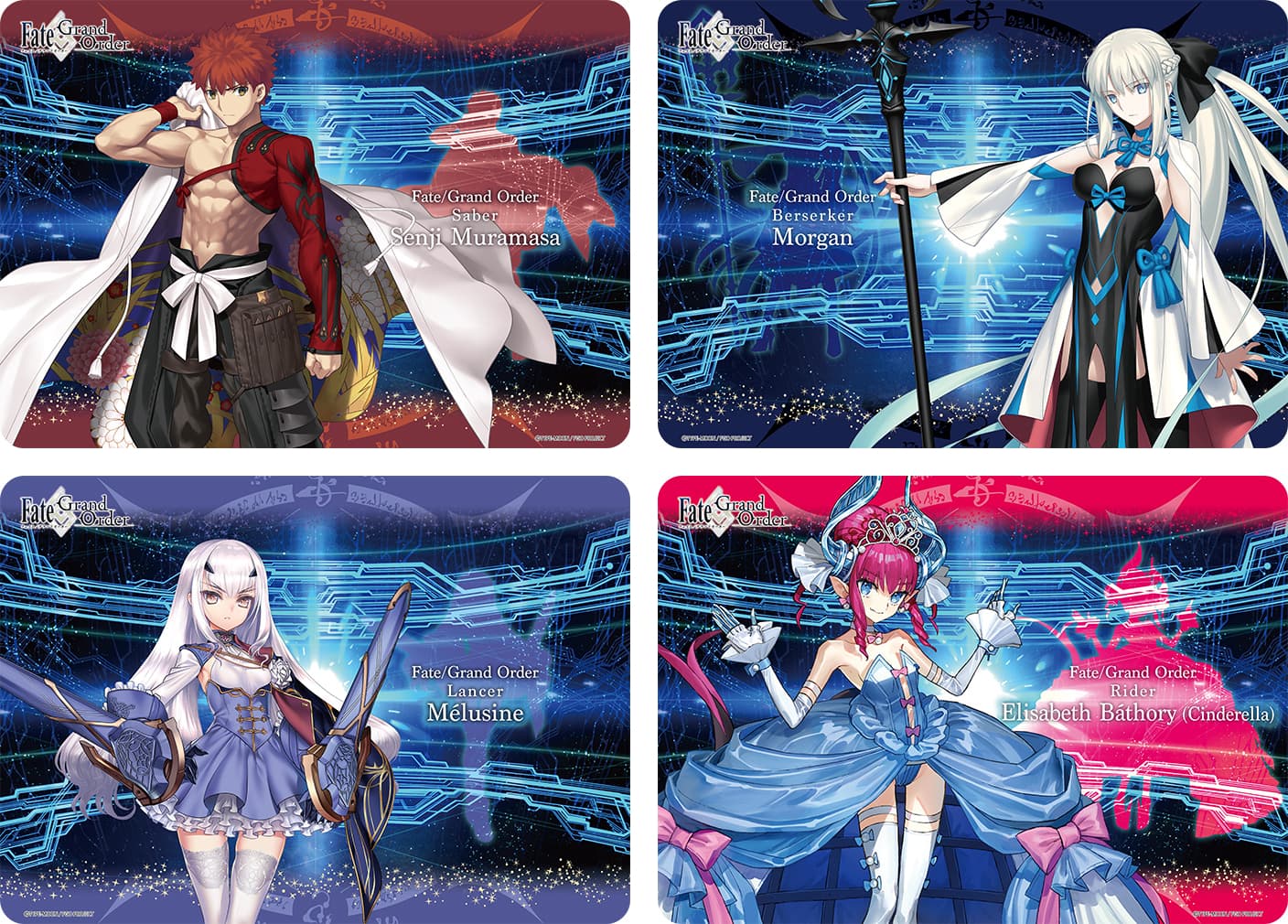 FGO 宮本武蔵ら人気サーヴァントのカードサプライ 12月より順次発売!