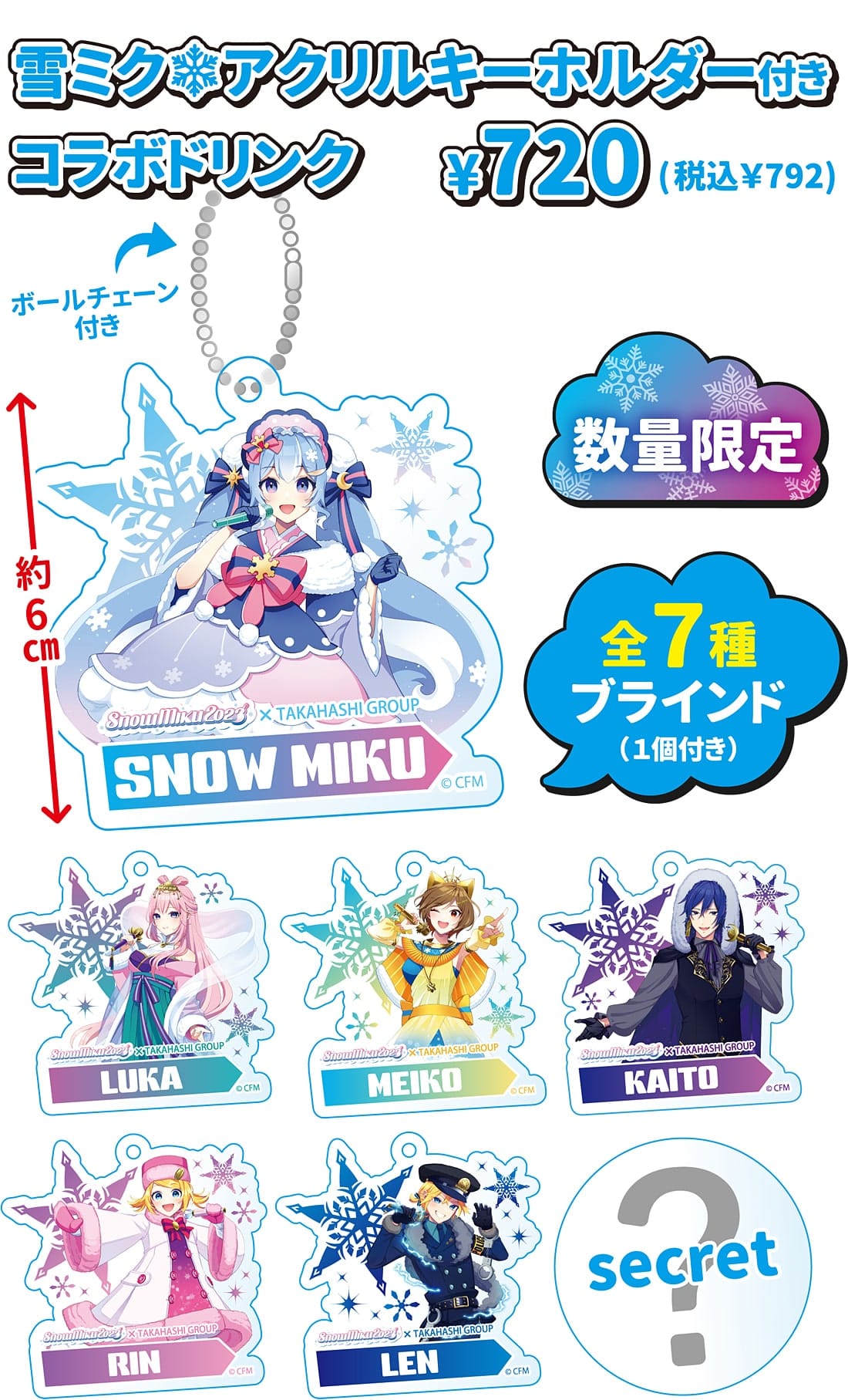 雪ミク × タカハシグループ北海道 1月17日より描き下ろしコラボ開催!