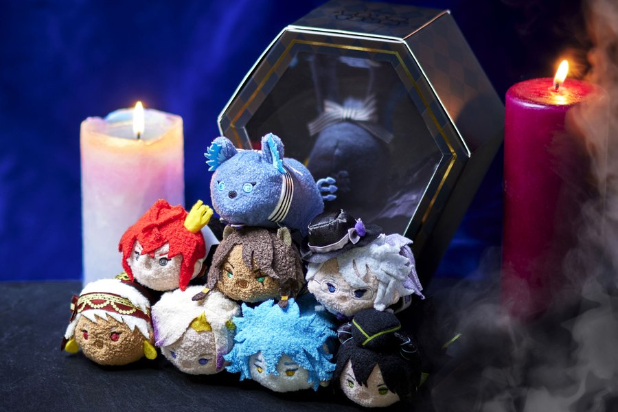 ツイステ ツムツム 各寮長とグリムのぬいぐるみ登場!3.18より予約開始!!