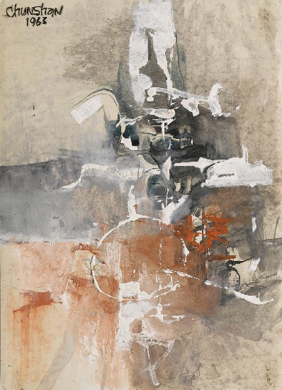 李仲生－抽象畫－國美典藏