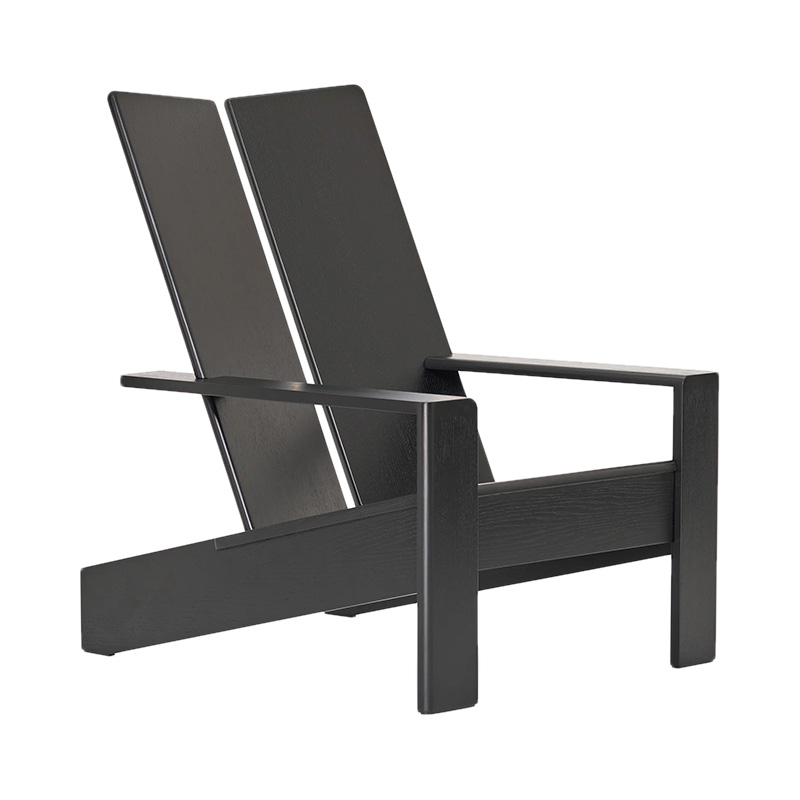 AD11 ラウンジチェア ブラック｜アウトドア家具 | THE CONRAN SHOP