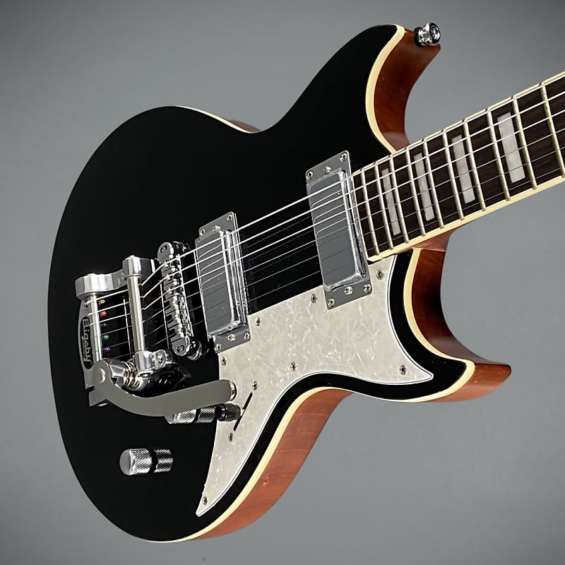 Aria Pro II Bowery Semi-Hollow with Bigsby – Corner Music