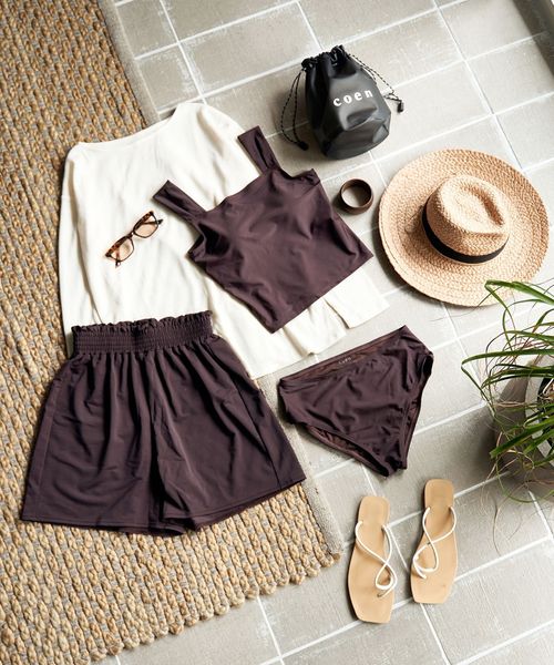 5点セット】ワッフルプルオーバー スイムウェア