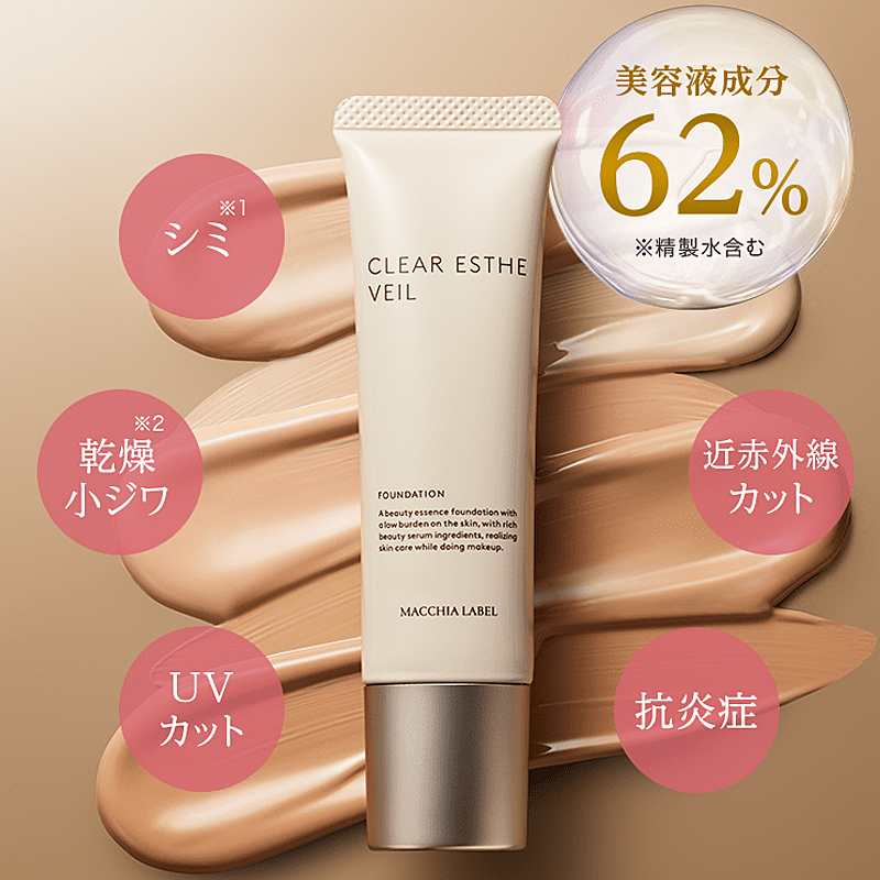 マキアレイベル】薬用クリアエステヴェールお試しセット1980円(税込)