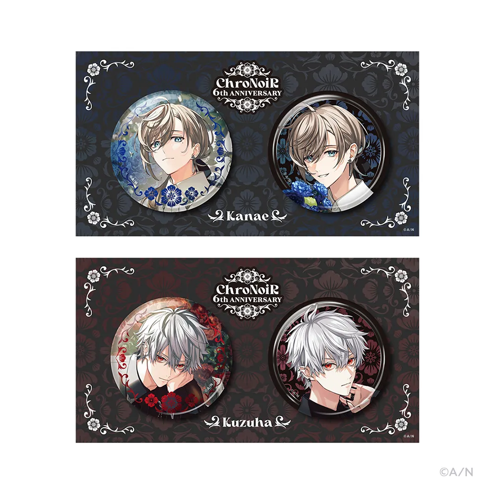 叶、葛葉によるユニット「ChroNoiR」の6周年記念グッズが登場！ 7月17