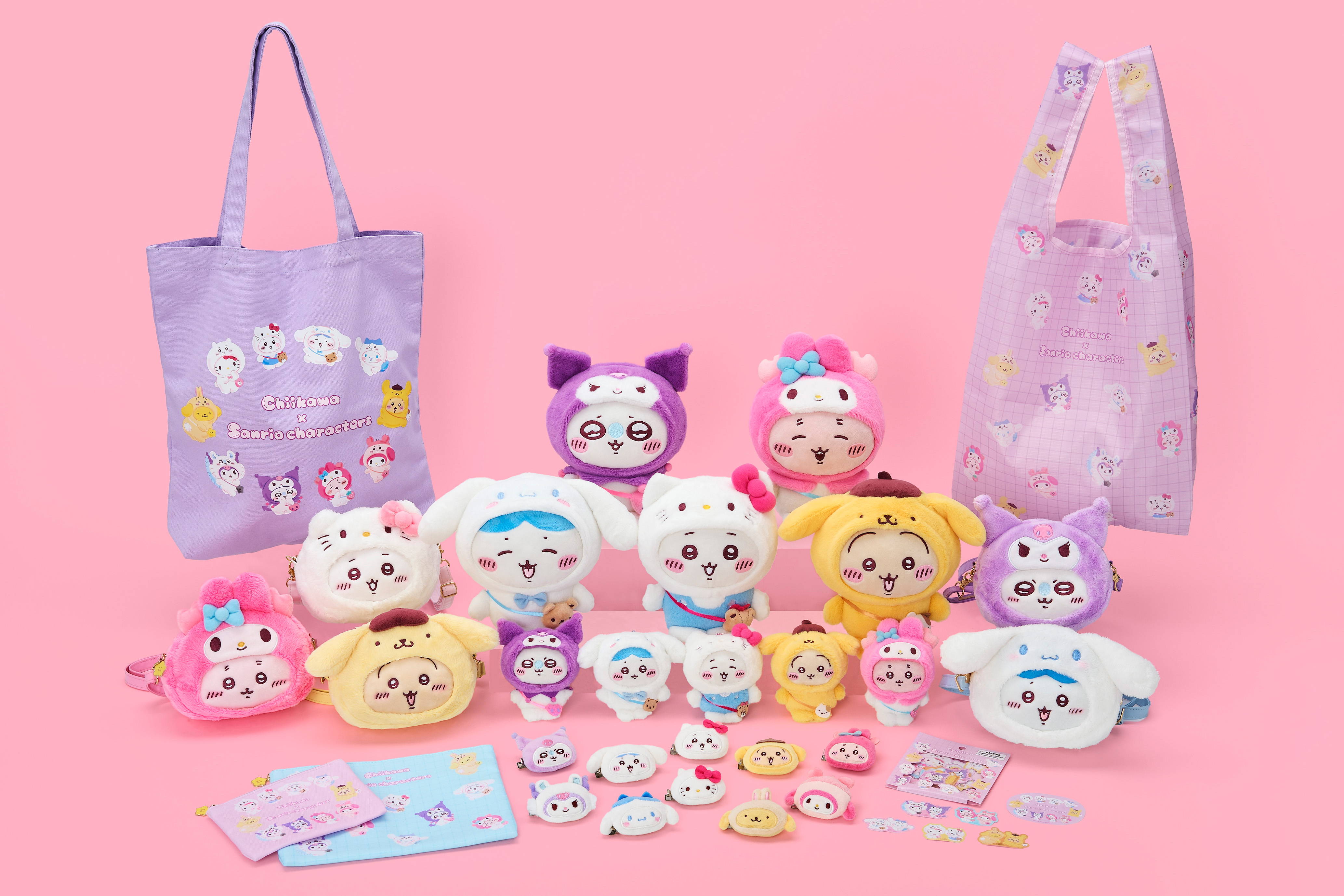 即完売の「サンリオ×ちいかわ」コラボグッズ 全商品の受注生産販売が