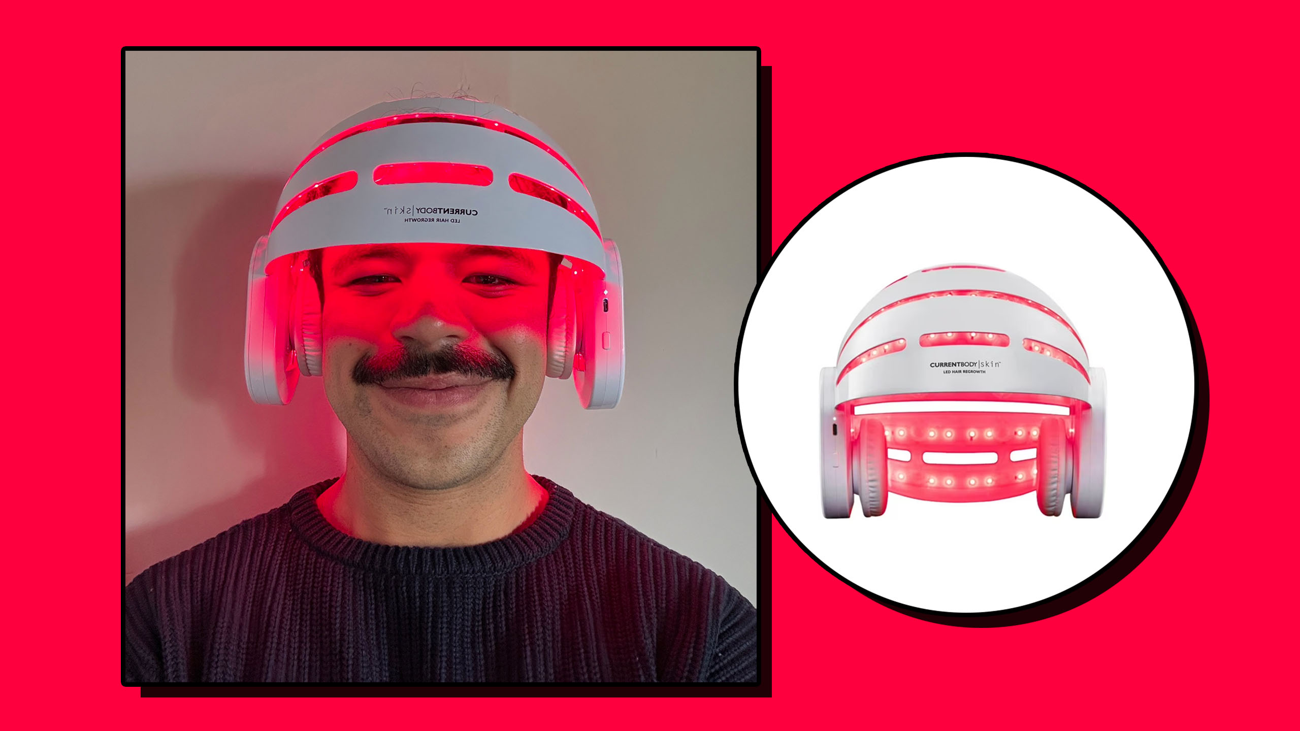 Currentbody LED Hair Growth Helmet for Men Review