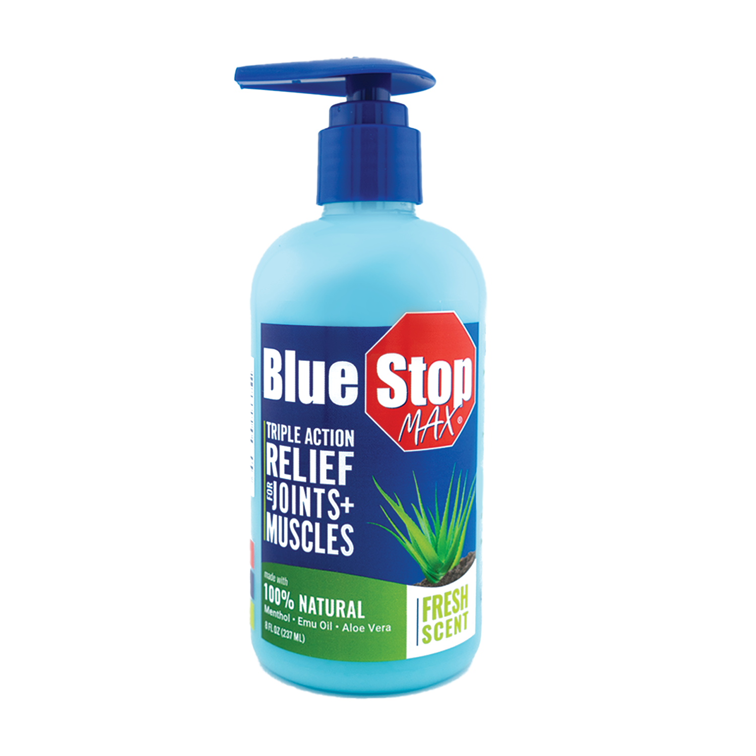 Blue Stop Max® - 8 oz Pump – Clavel