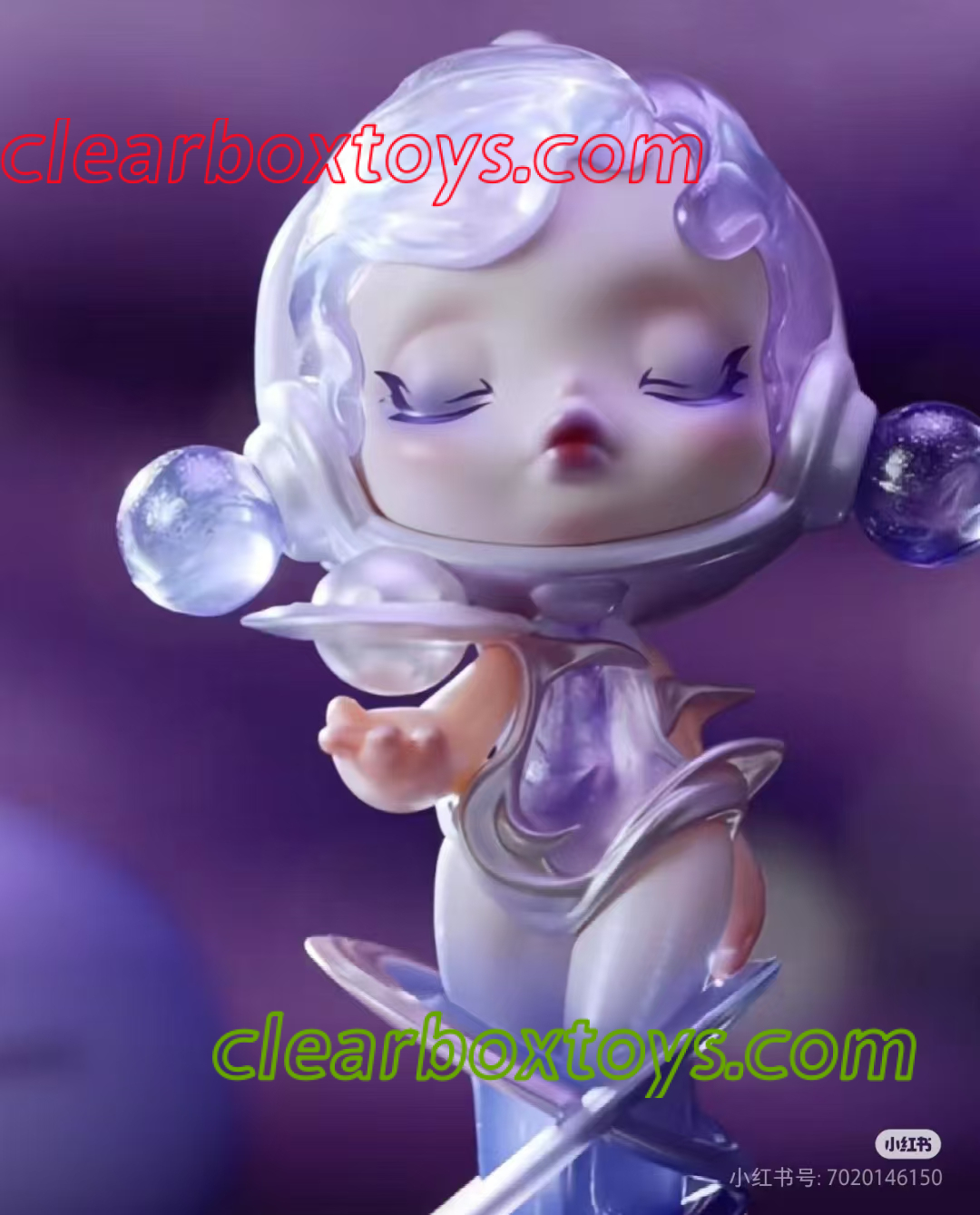 skullpanda la porte figure Paris exclusive - Clear Box Toys