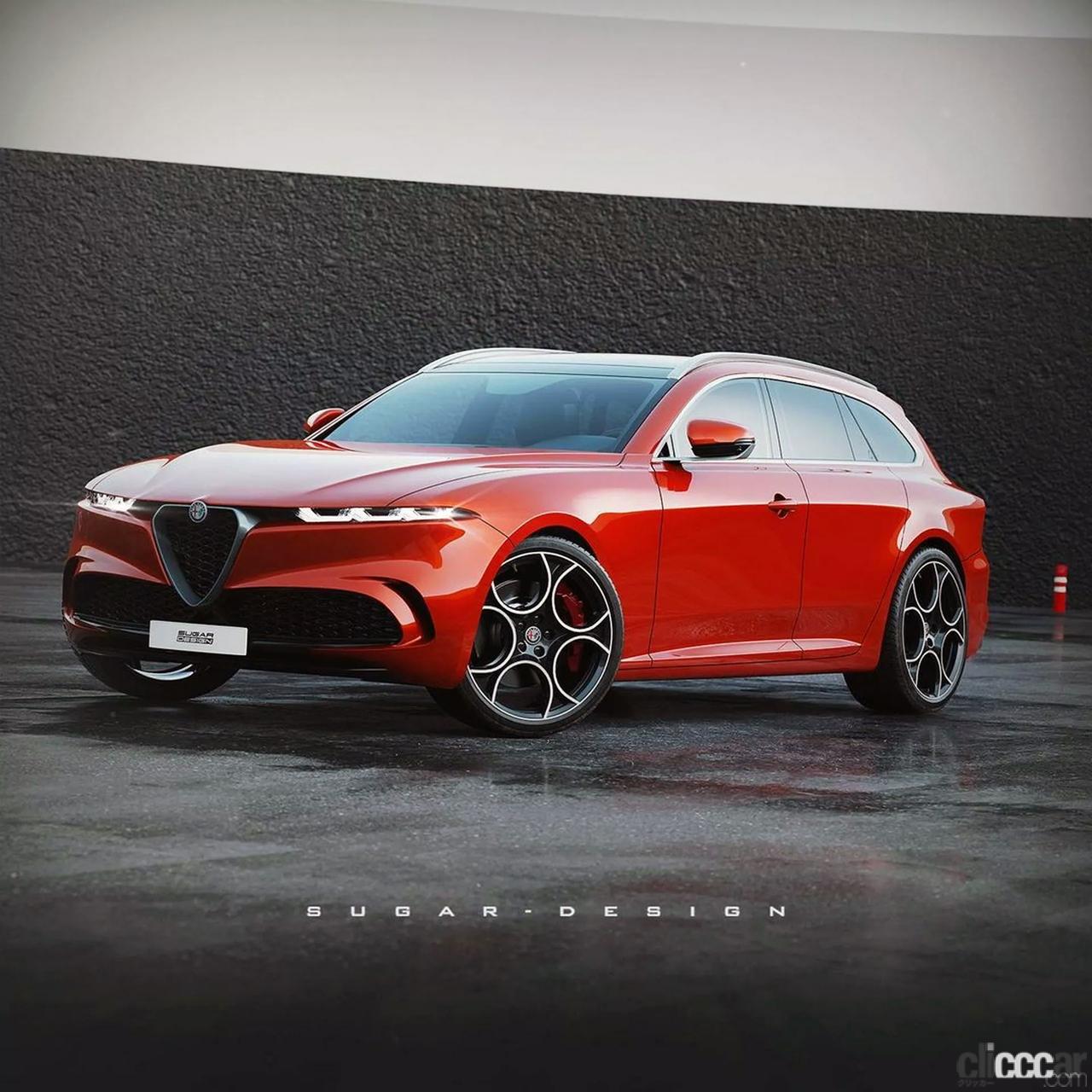 Next-Gen-Alfa-Romeo-Giulia-Wagon-Rendering-10 画像｜アルファロメオ