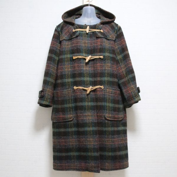 グリーン系チェックダッフルコート - ピンクハウス通販｜リサイクル